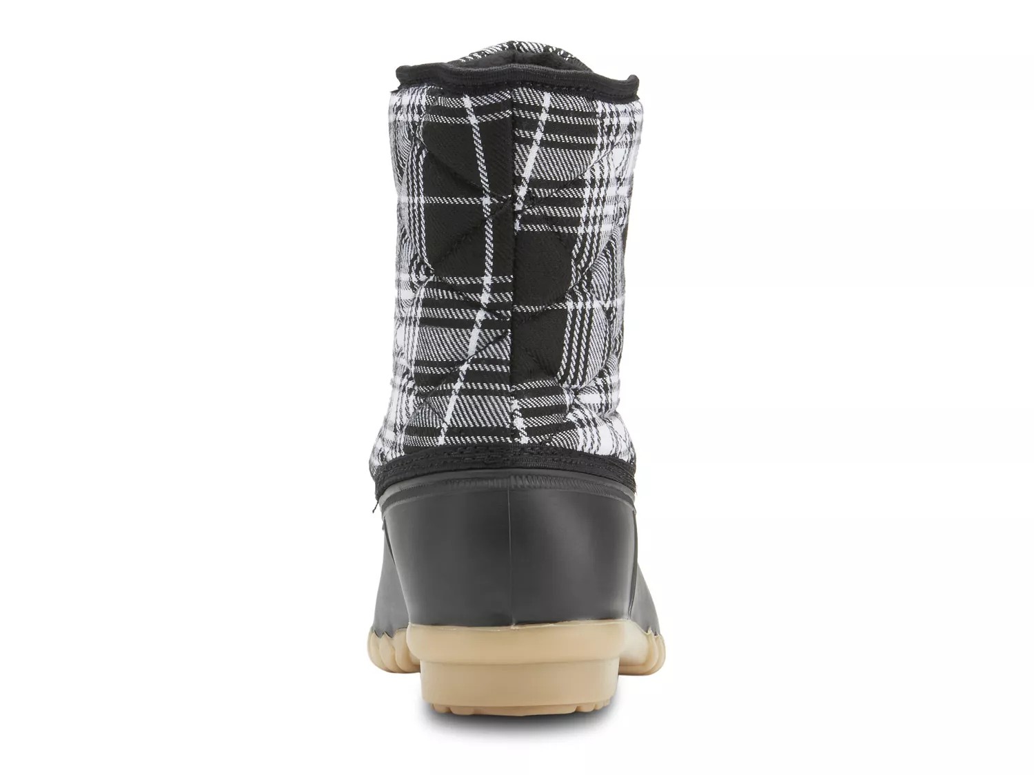 olivia miller plaid duck boots