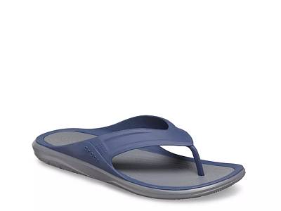 Crocs Swiftwater Wave Flip Flop - Men's - Free Shipping | DSW