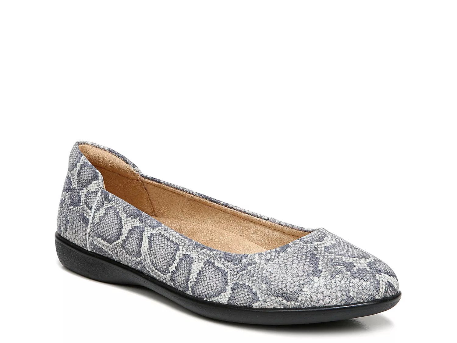 dsw gray flats