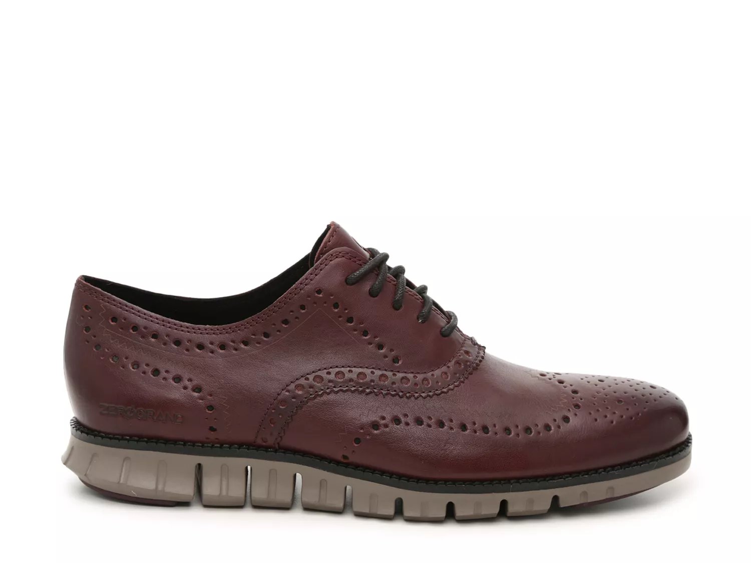 cole haan zerogrand wingtip oxford white