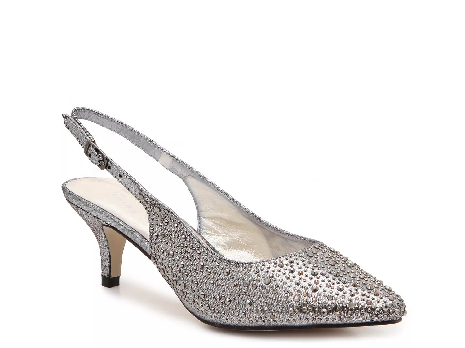 grey slingback shoes