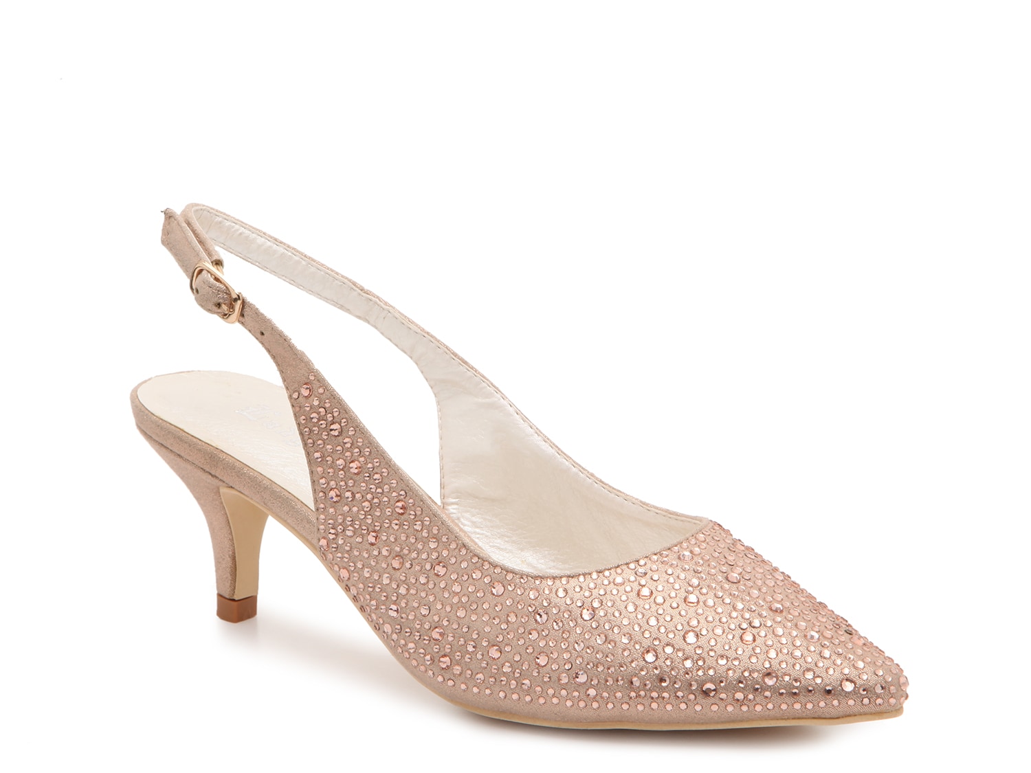 rose gold shoes small heel
