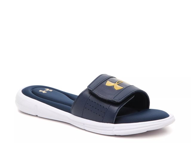 winnen uitstulping Wereldwijd Under Armour Ignite V Slide Sandal - Men's - Free Shipping | DSW