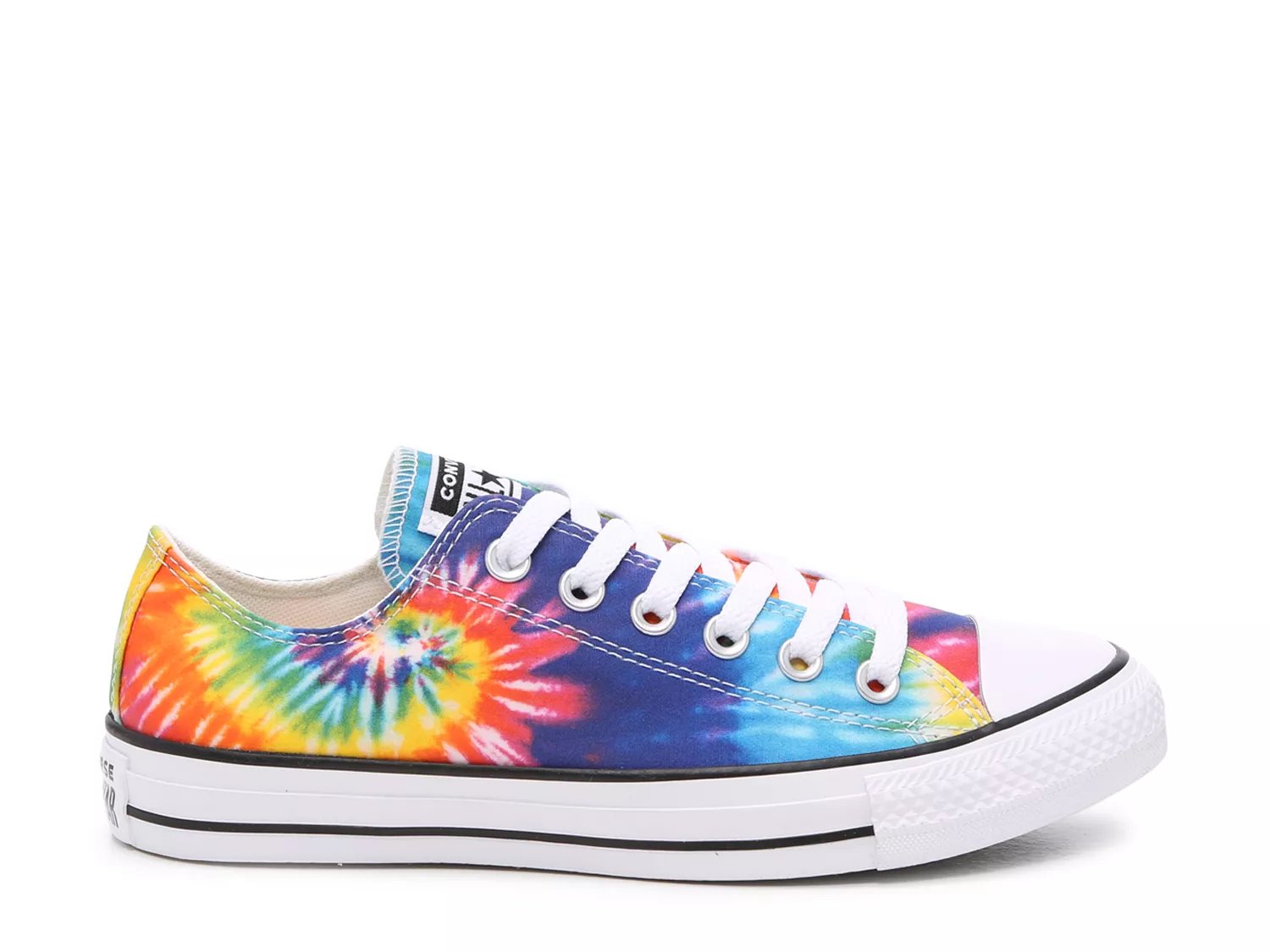 rainbow tie dye converse