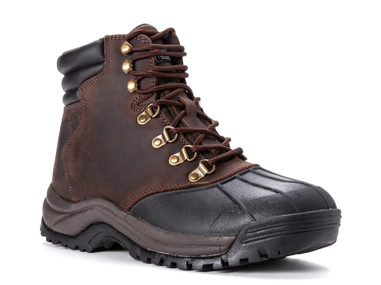 Propet Extra Extra Wide Width Blizzard Duck Boot | Men's | Dark Brown | Size 10 | Boots
