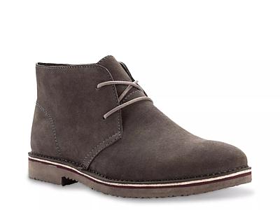 gray suede chukka boots