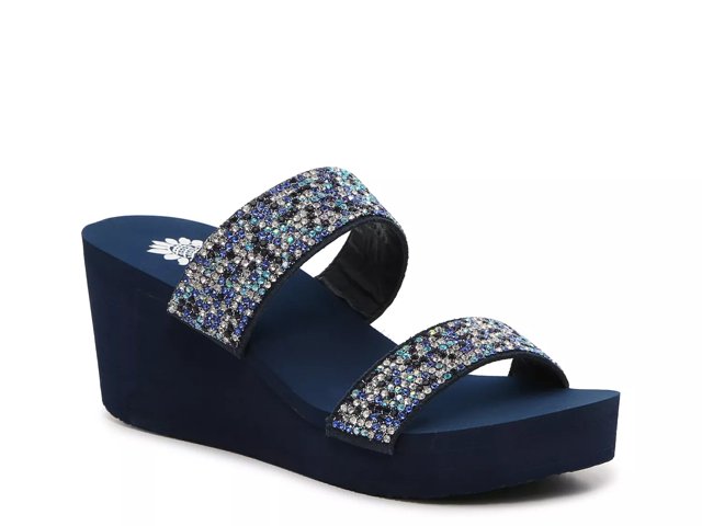 Yellow box deals jeweled sandals