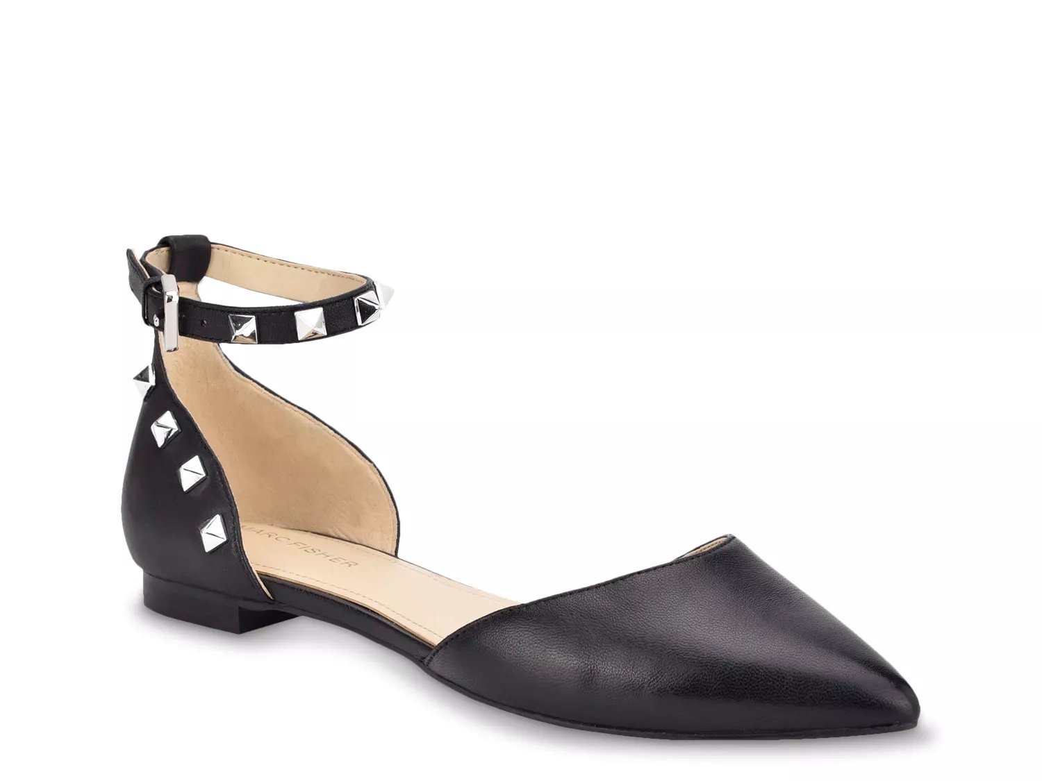 dsw ankle strap flats