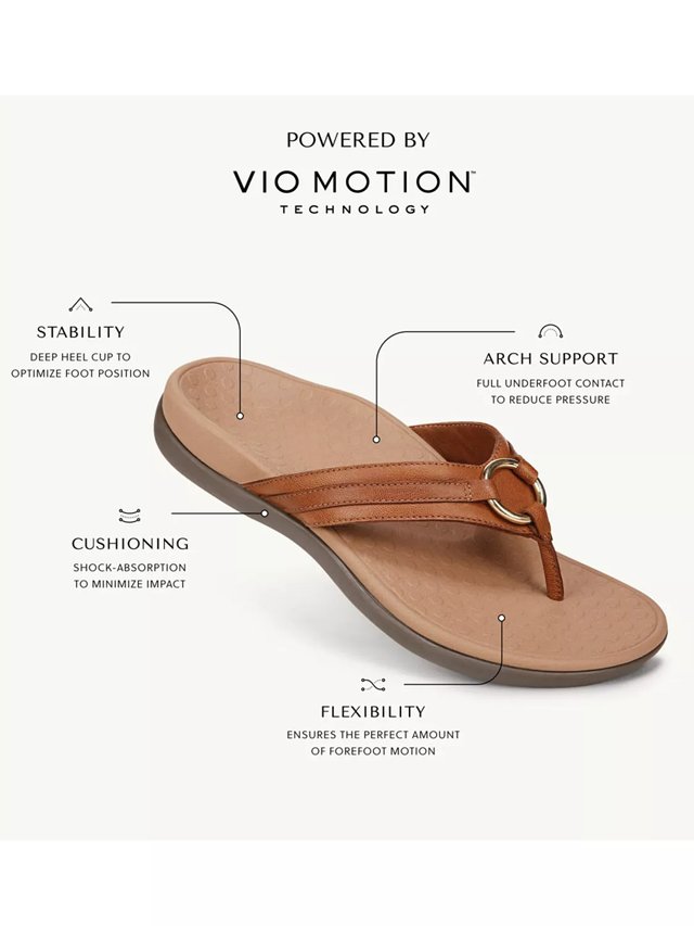 Vionic flip flop slippers top