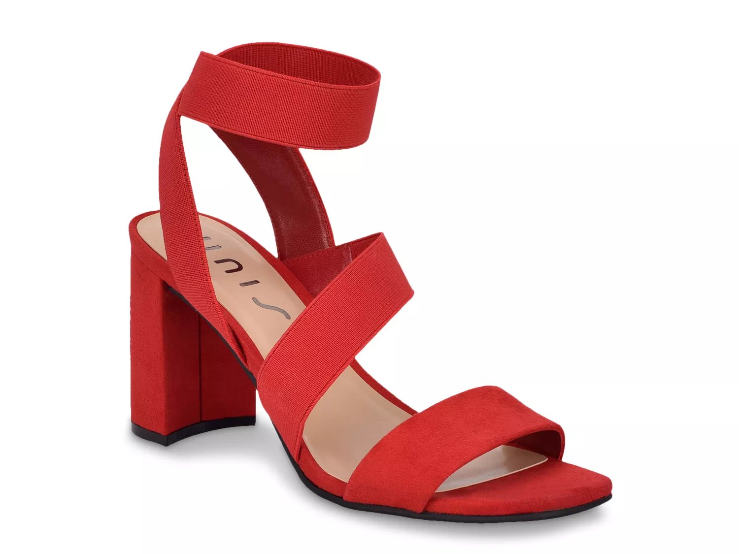 unisa red sandals