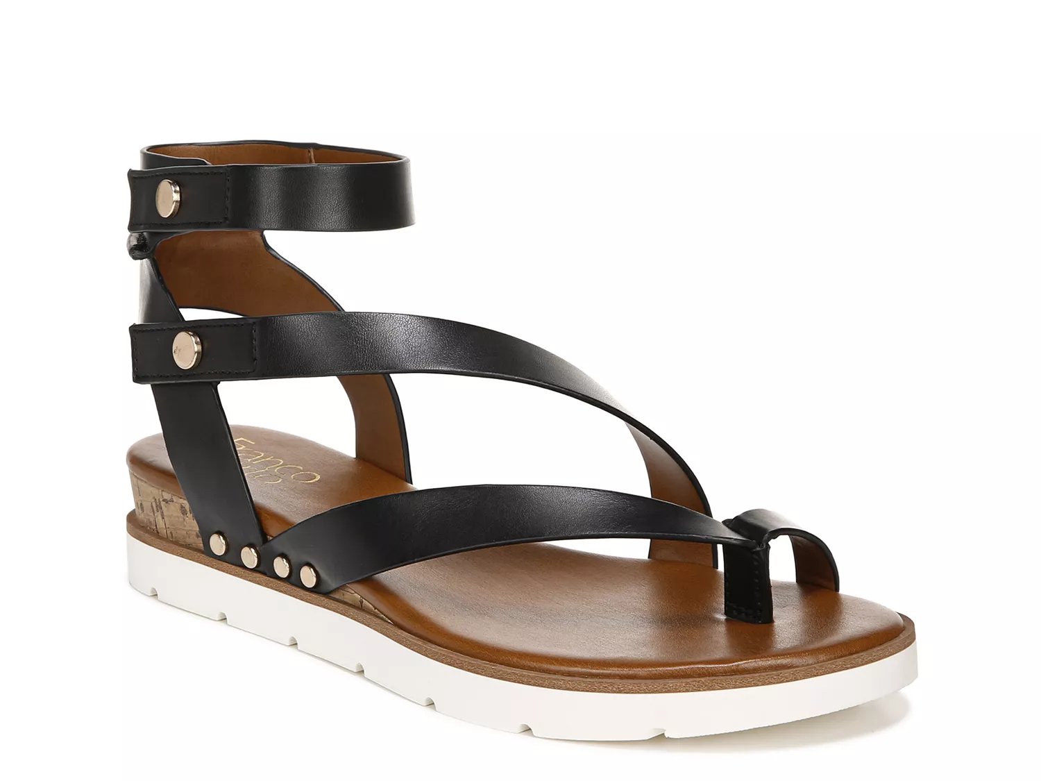 franco sarto gladiator wedge sandals