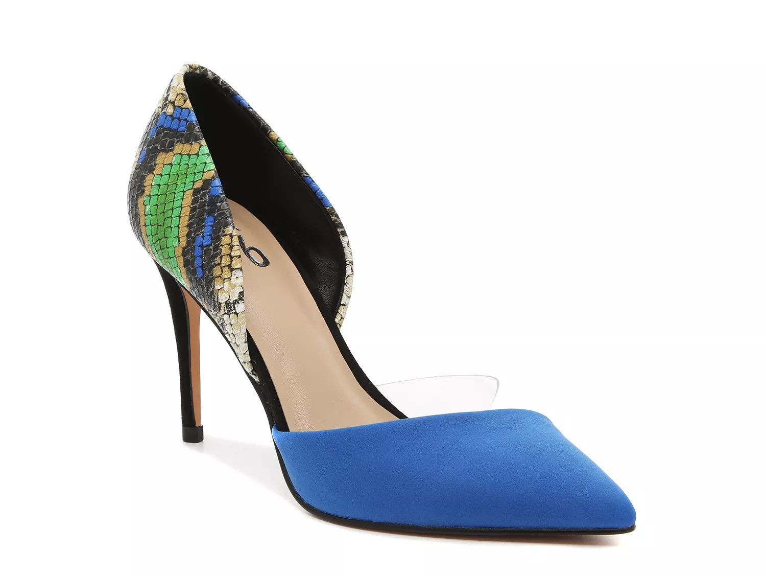 dsw blue heels