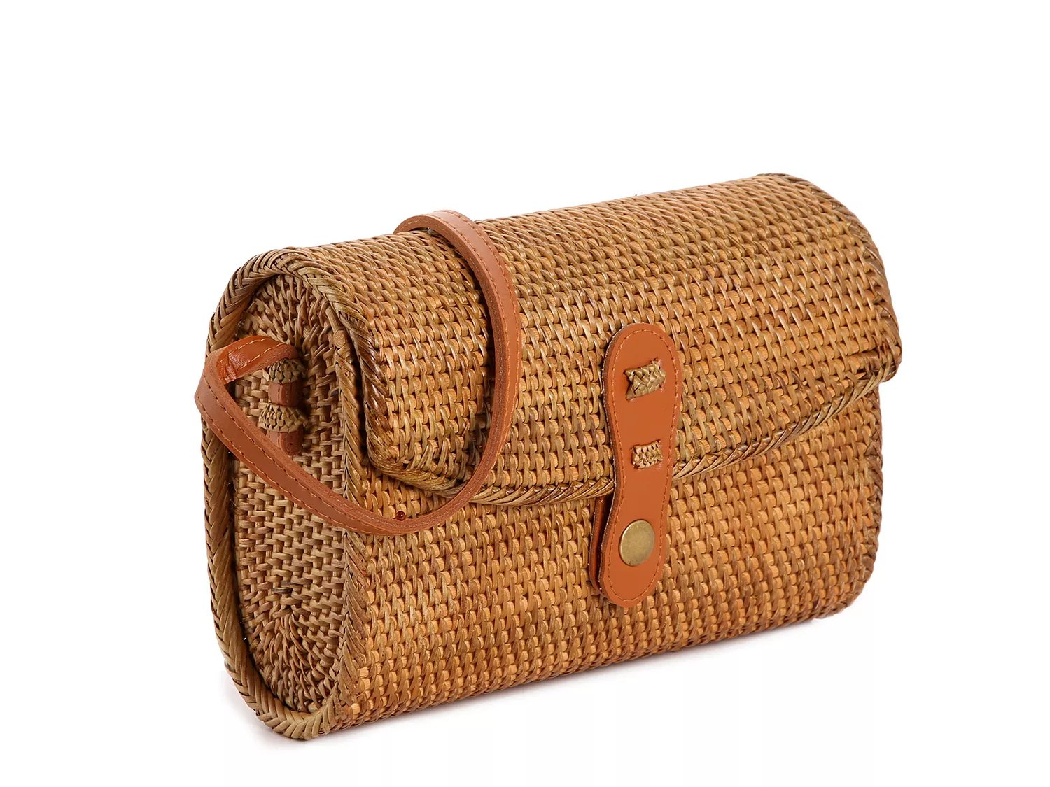 Crown Vintage Rattan Crossbody Bag DSW