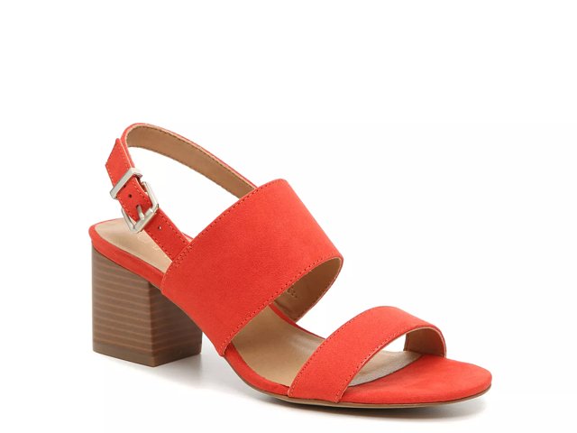 Dsw store orange sandals