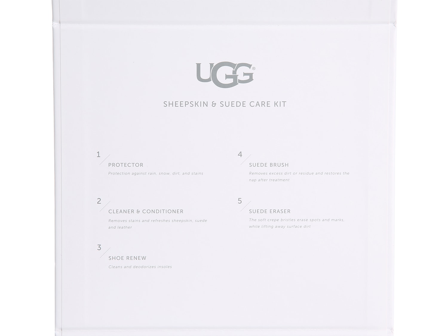 ugg sheepskin & suede care kit