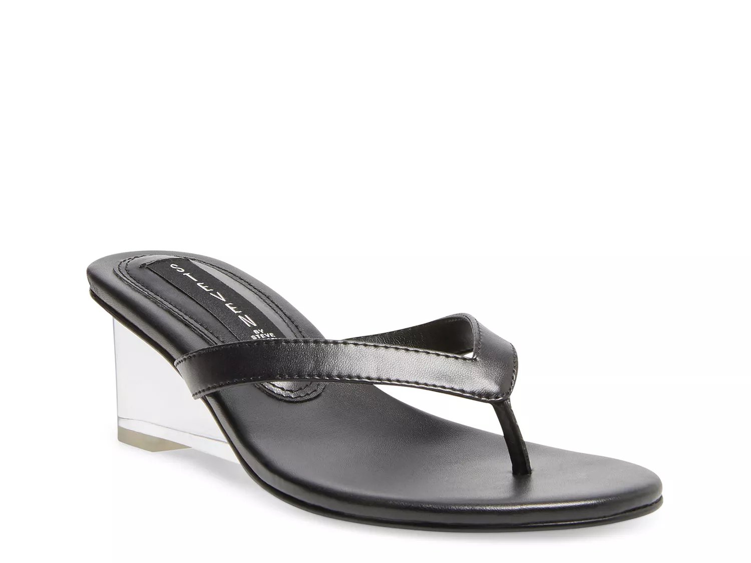 dsw lucite heels
