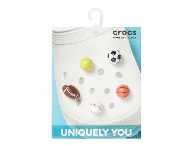 Crocs Sports Jibbitz Set - 5 Pack - Free Shipping