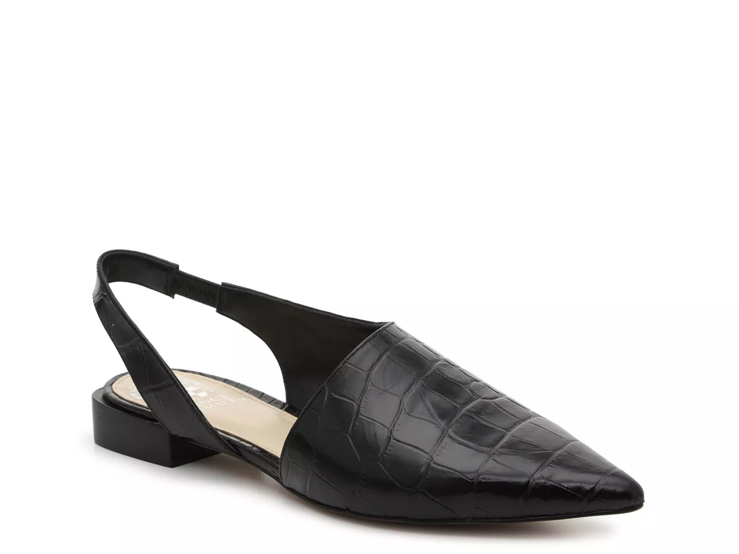 black slingback flats women's shoes