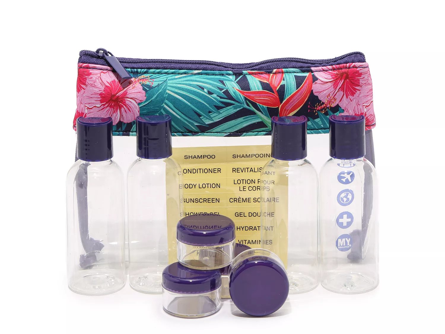 MYTAGALONGS Calypso Floral Travel Bottle Set Free Shipping DSW