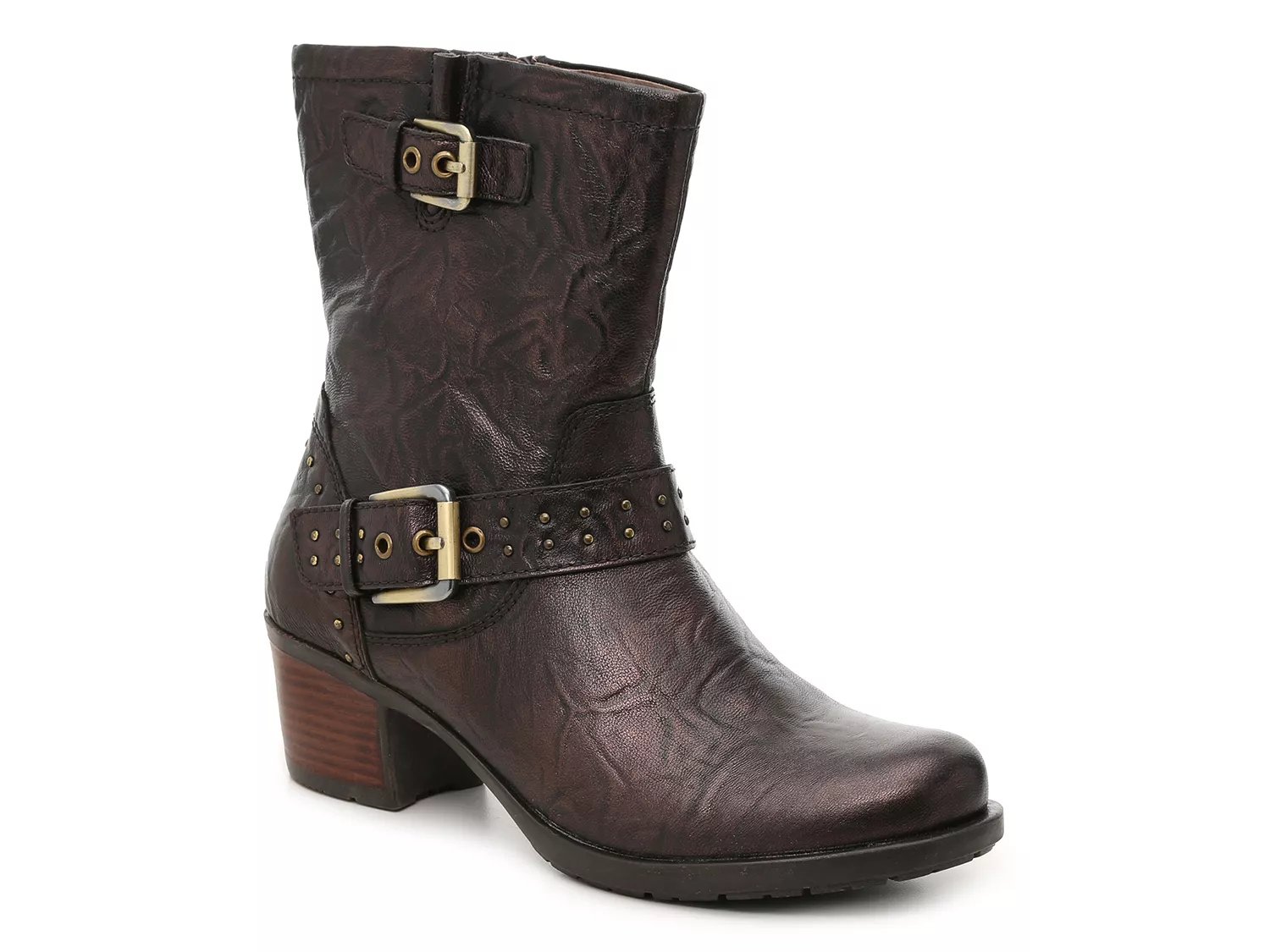 gold booties dsw