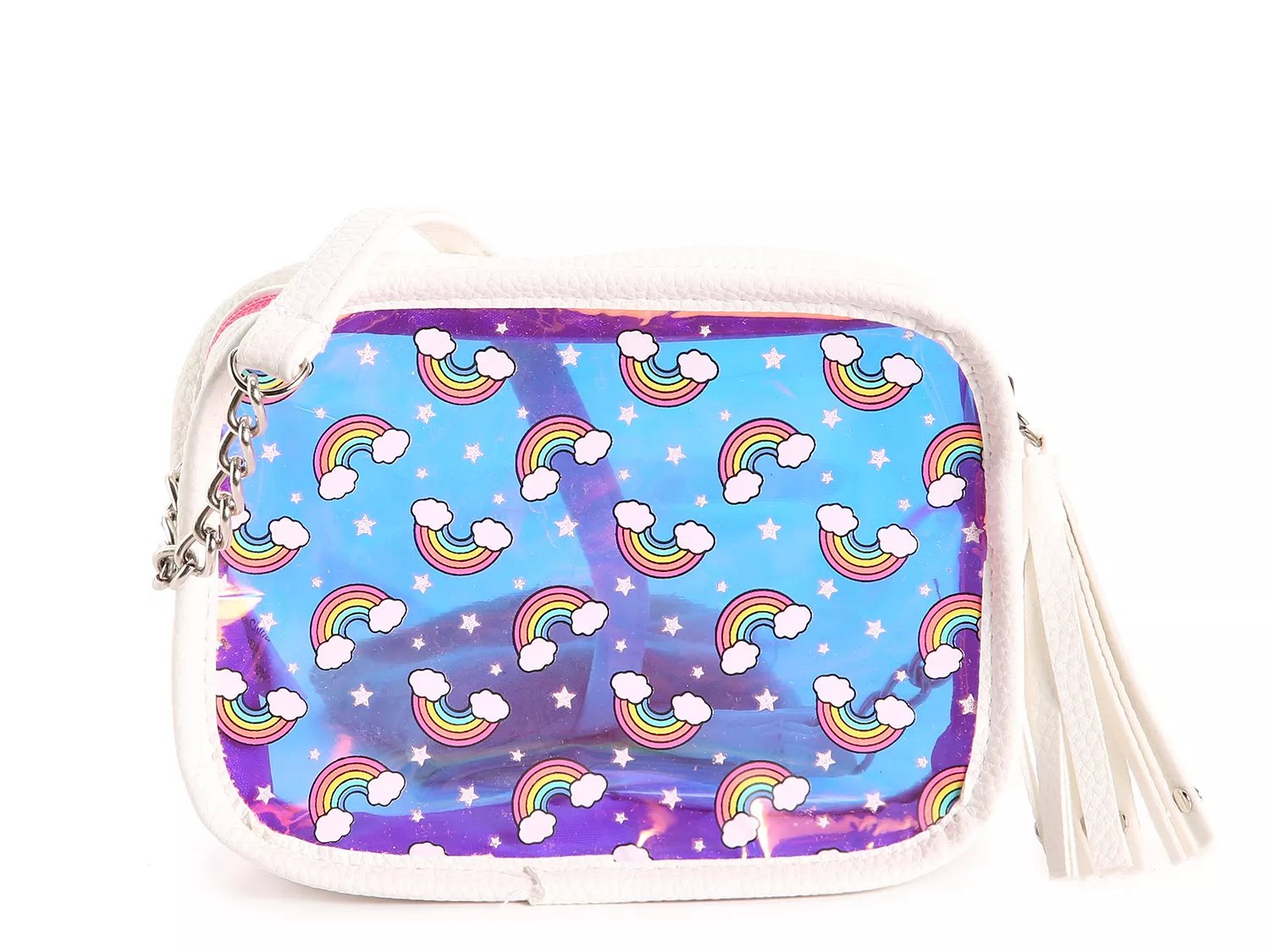 rainbow crossbody purse