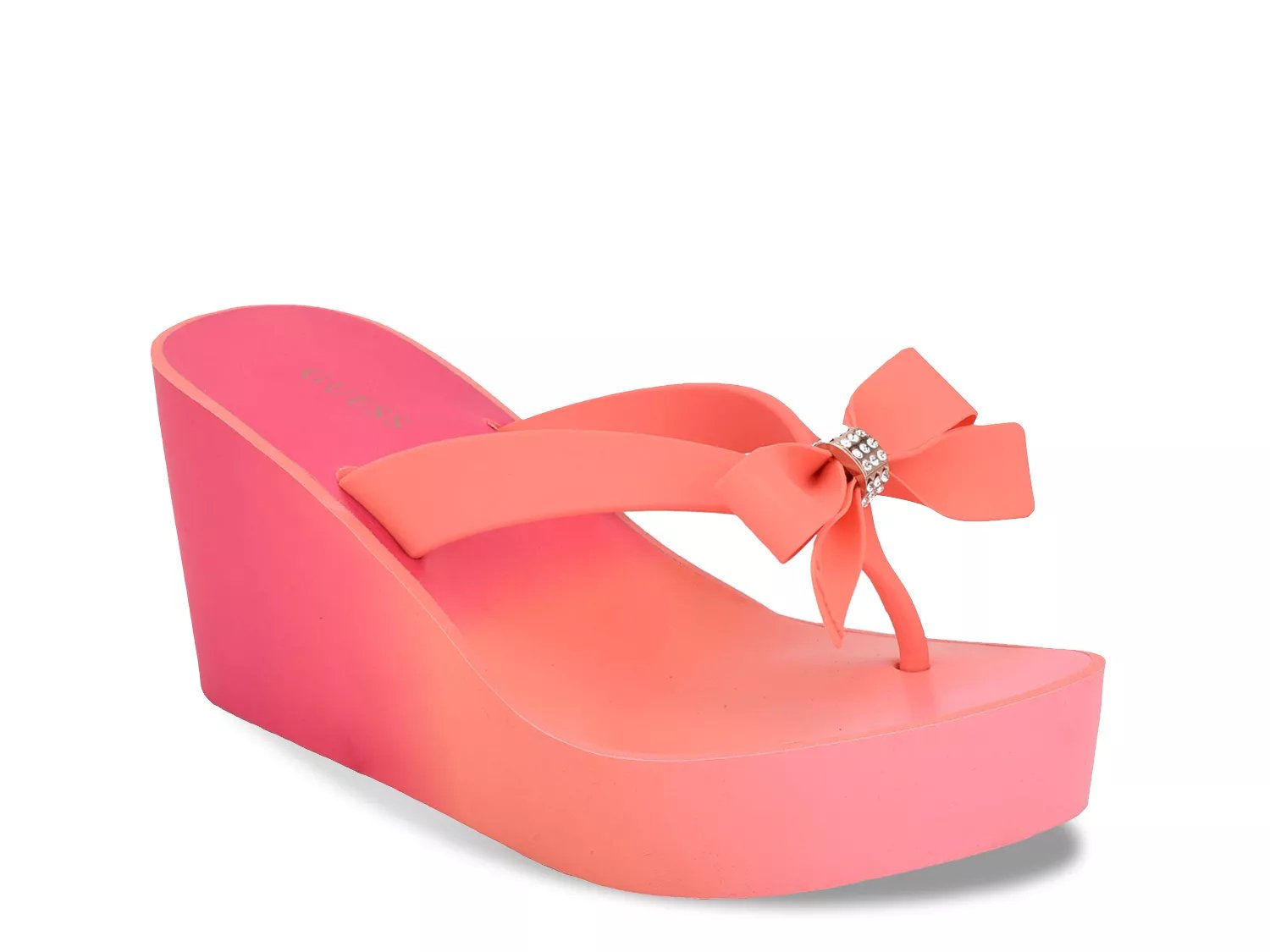 pink wedges dsw