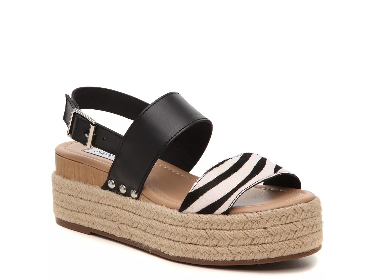 steve madden wedge flip flops