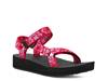 Midform Universal Platform Sandal Multicolor Floral Print view