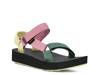 Midform Universal Platform Sandal Pink/Multicolor view