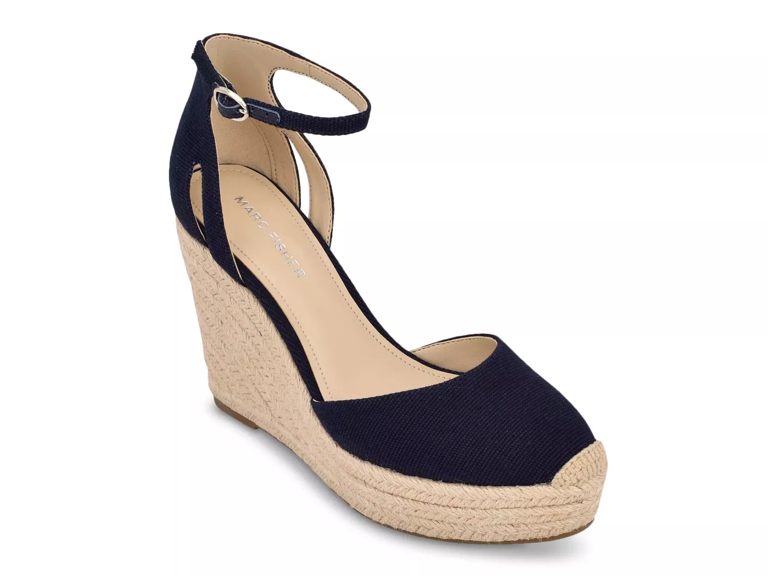 dsw blue wedges