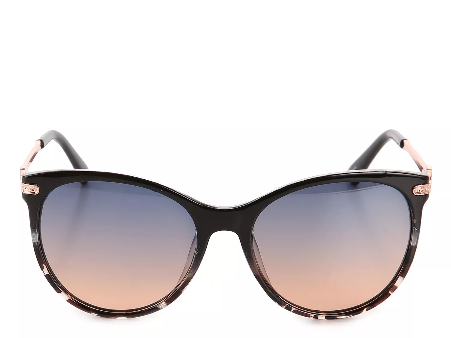 Gucci Silver amp; Gold Cat Eye Sunglasses