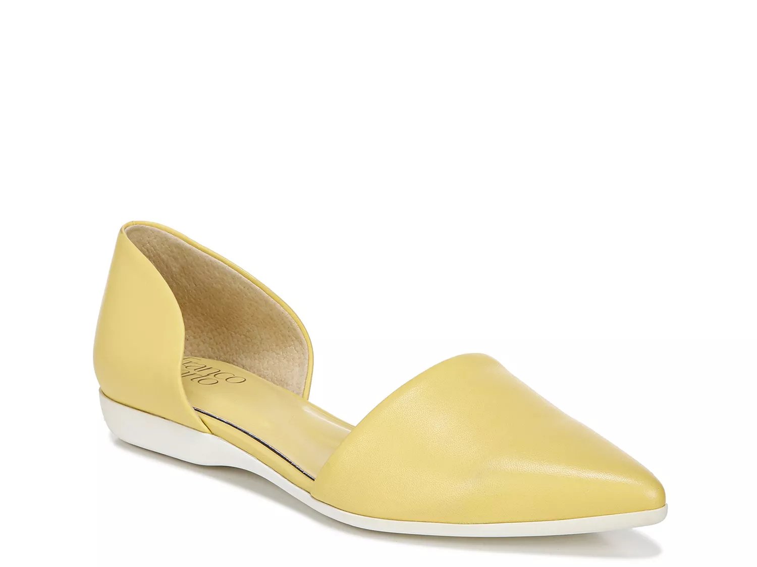 pale yellow flats