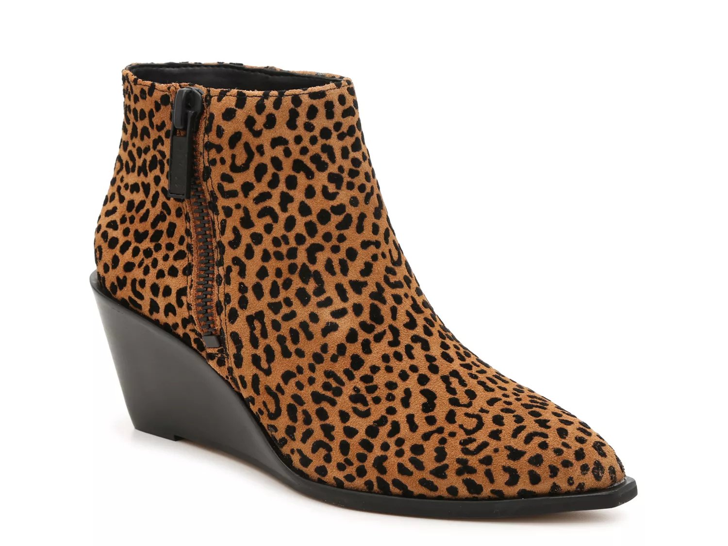 dsw leopard wedges