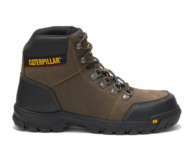 Caterpillar outline top steel toe