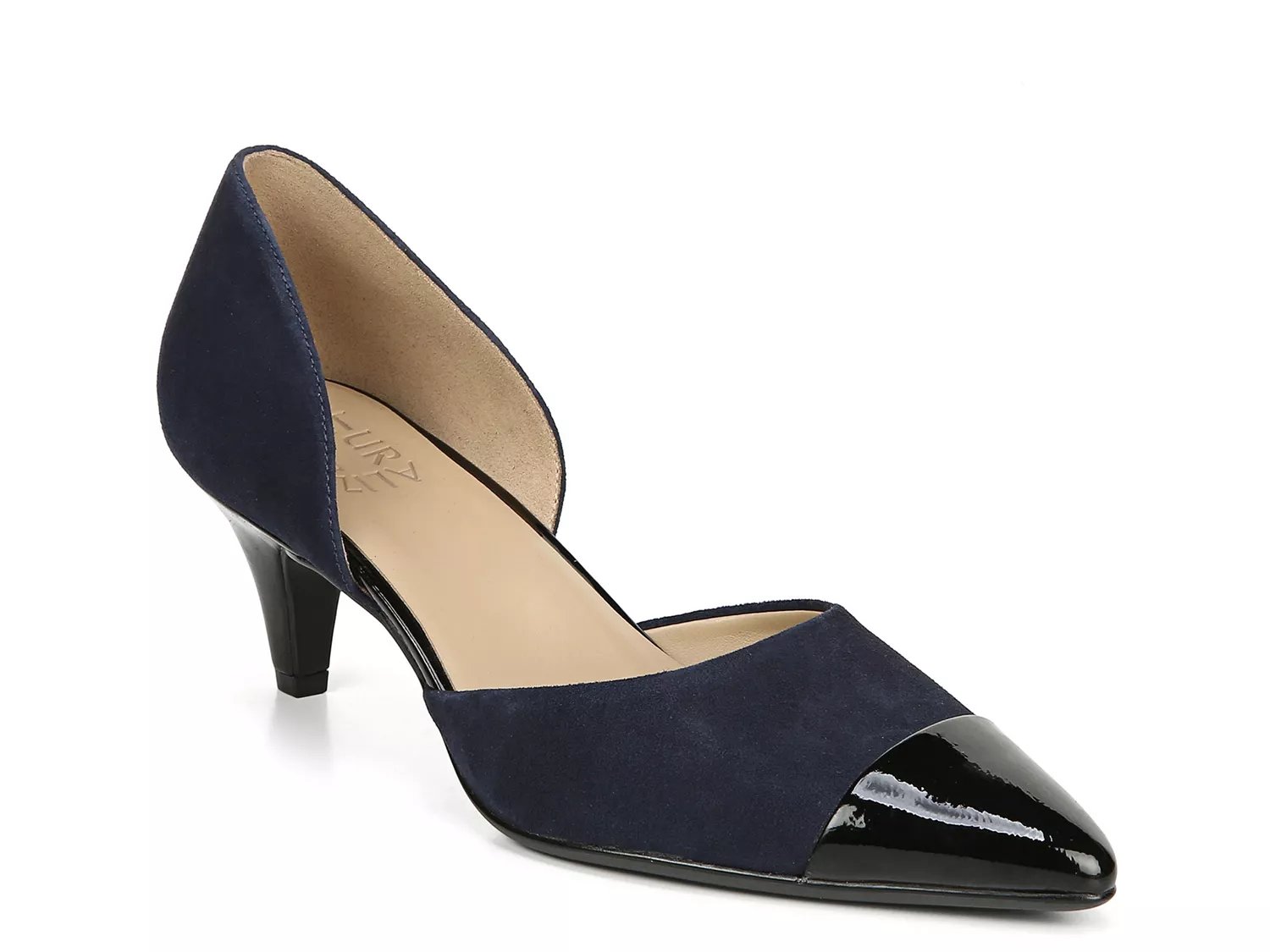 naturalizer navy blue pumps