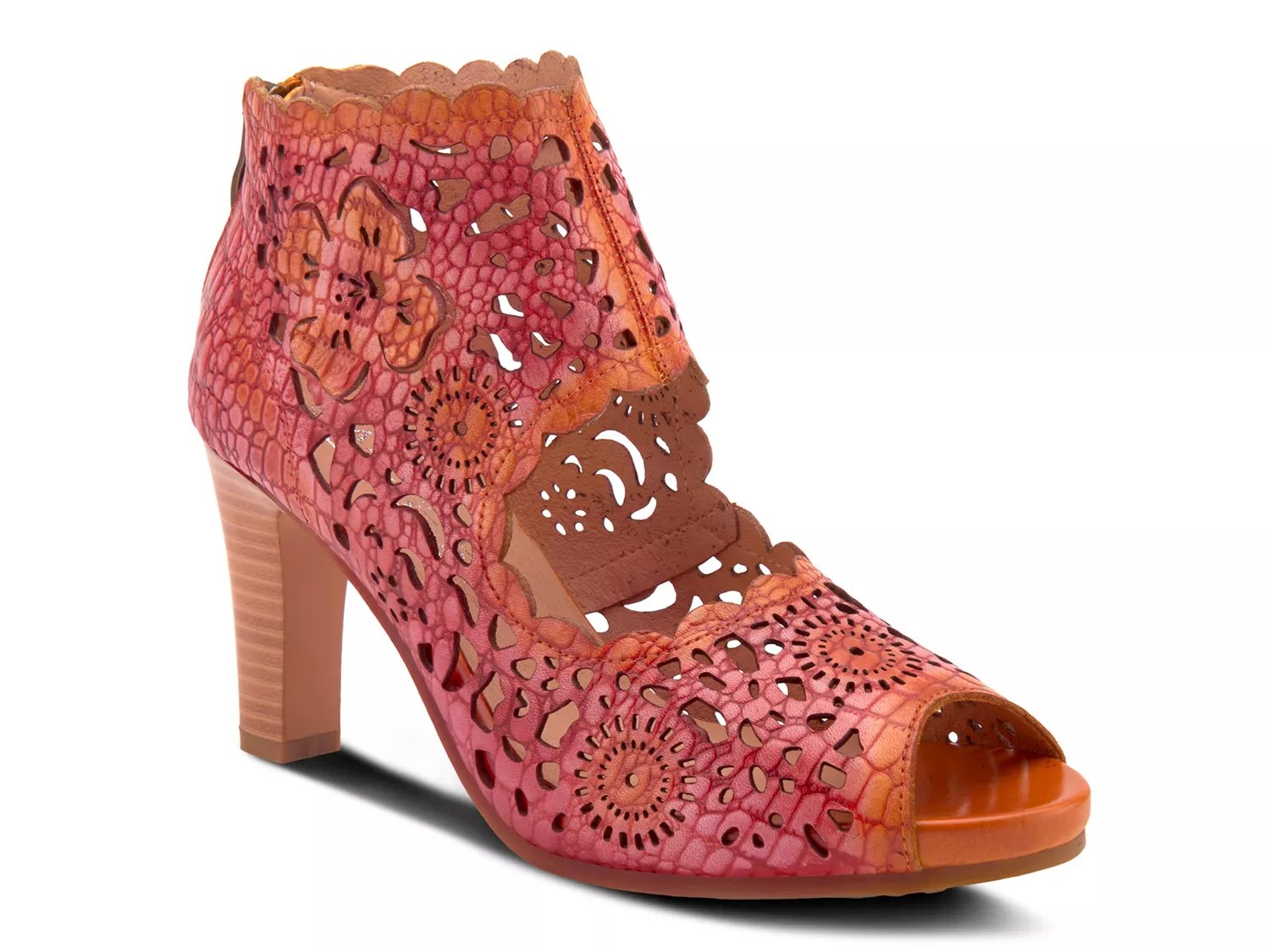 orange heels dsw
