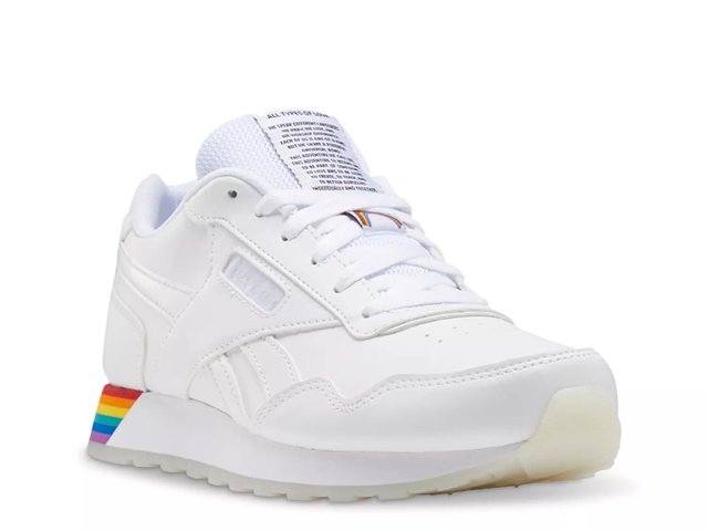 Rainbow reeboks sales