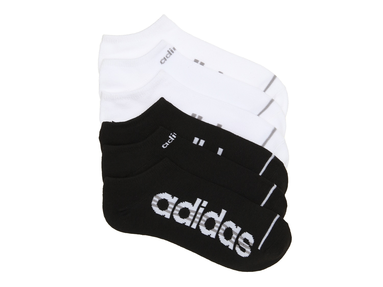  Women's No Show Socks - 6 Pack 