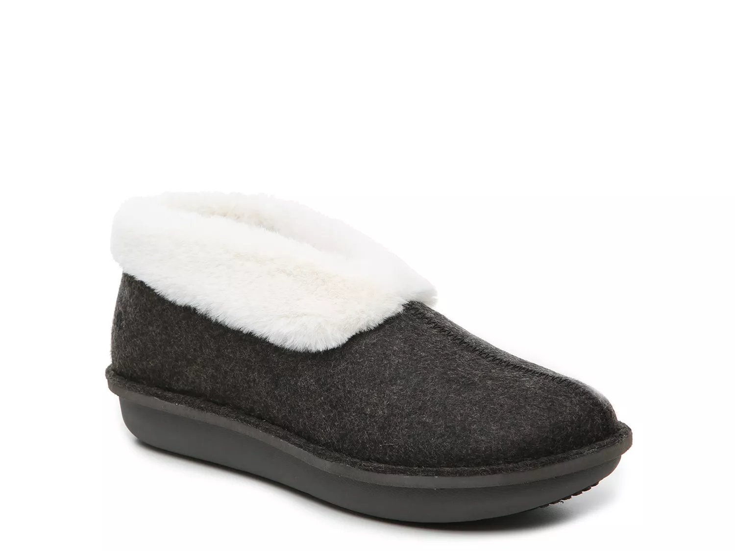 clarks step flow scuff slipper