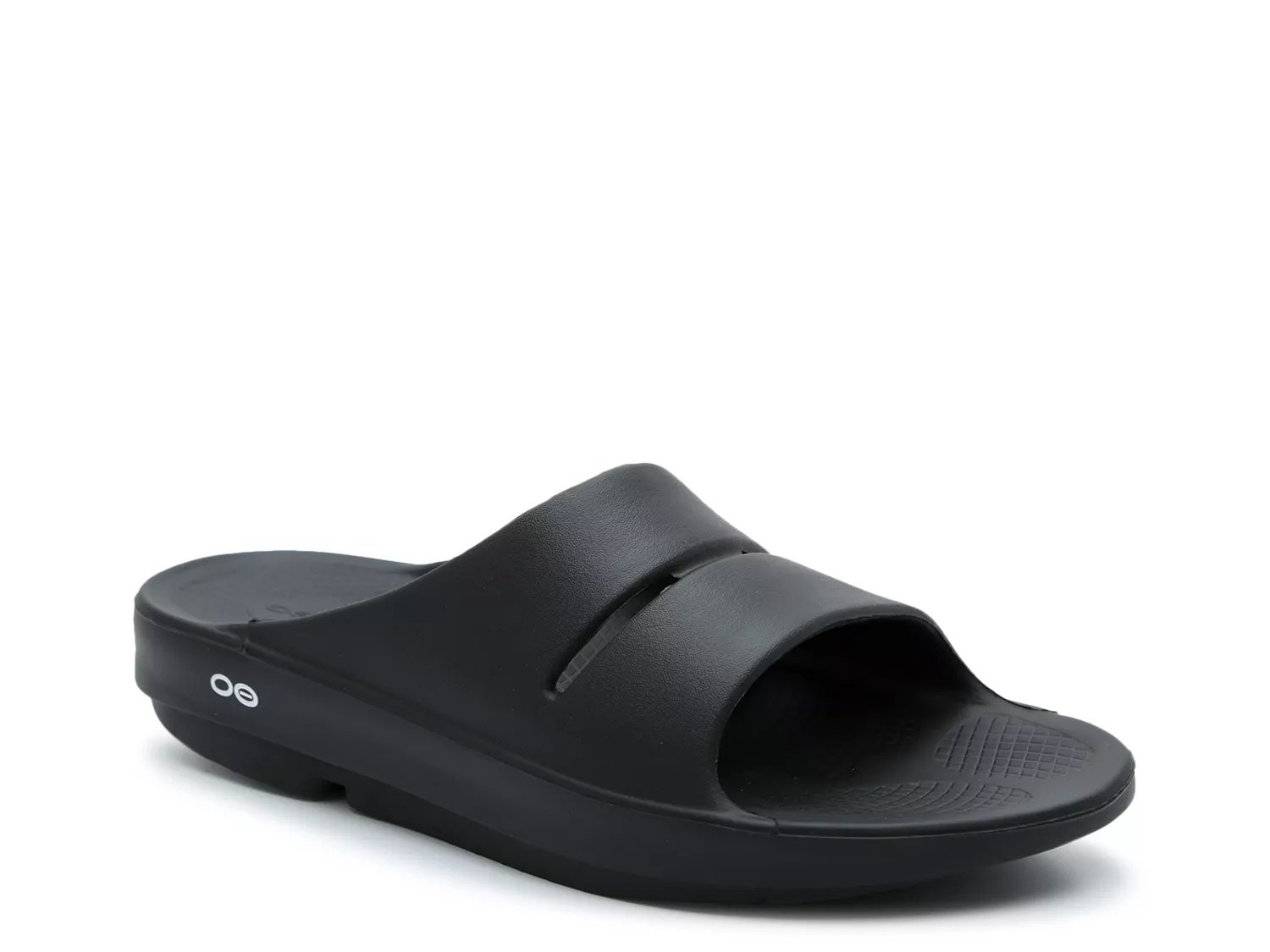 Oofos store men's slides