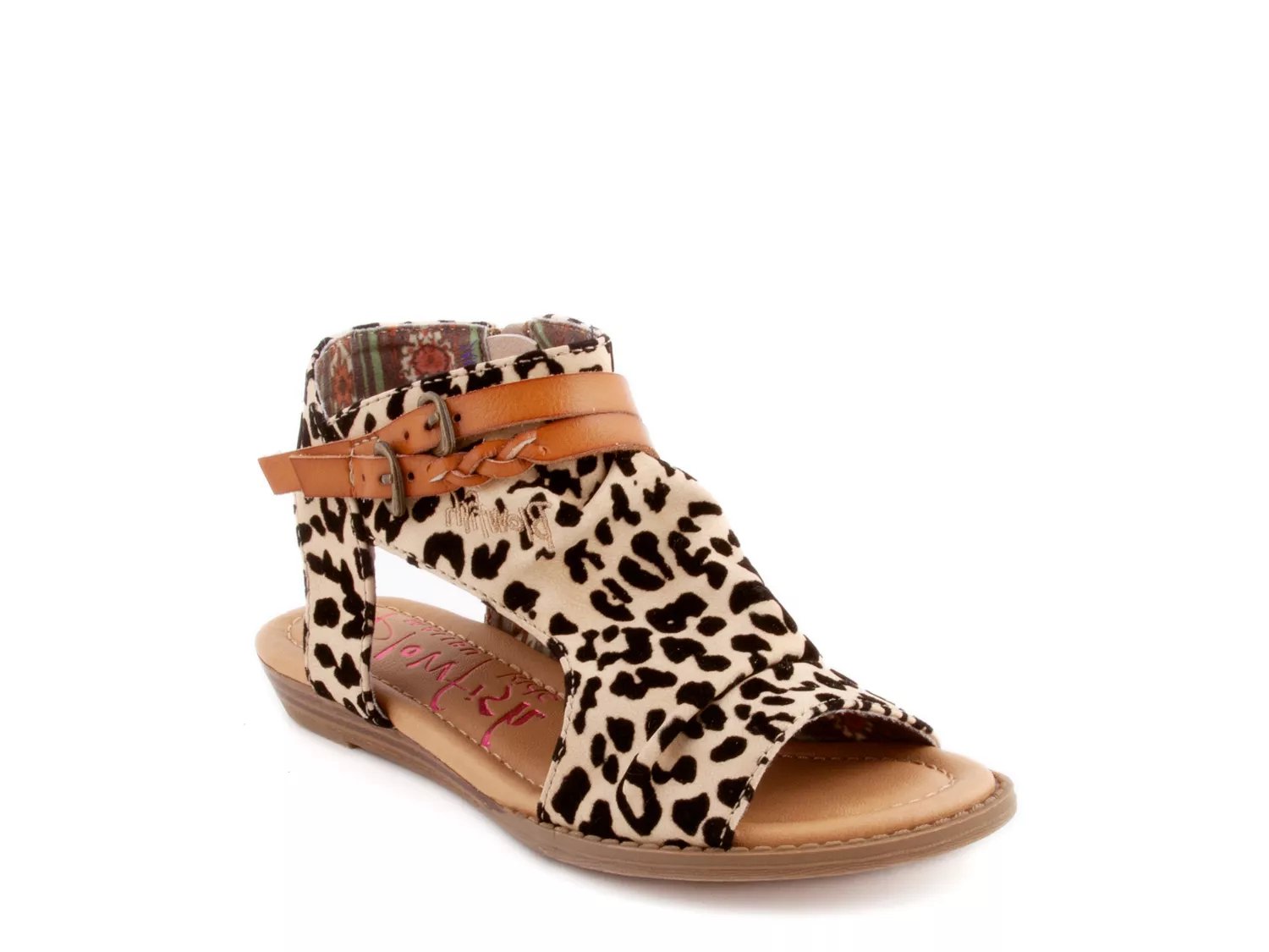 Leopard sandals online dsw