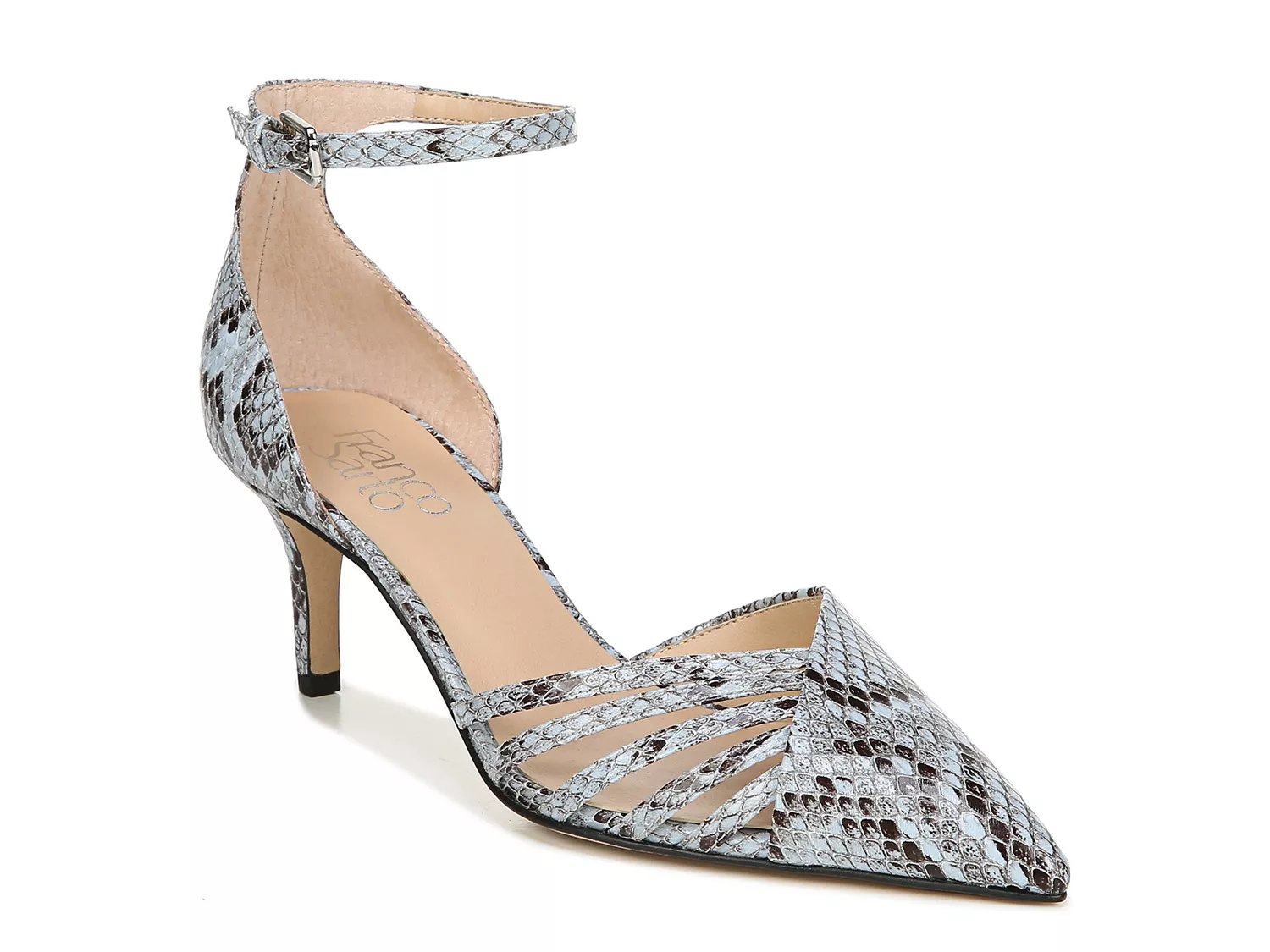 dsw snakeskin mules