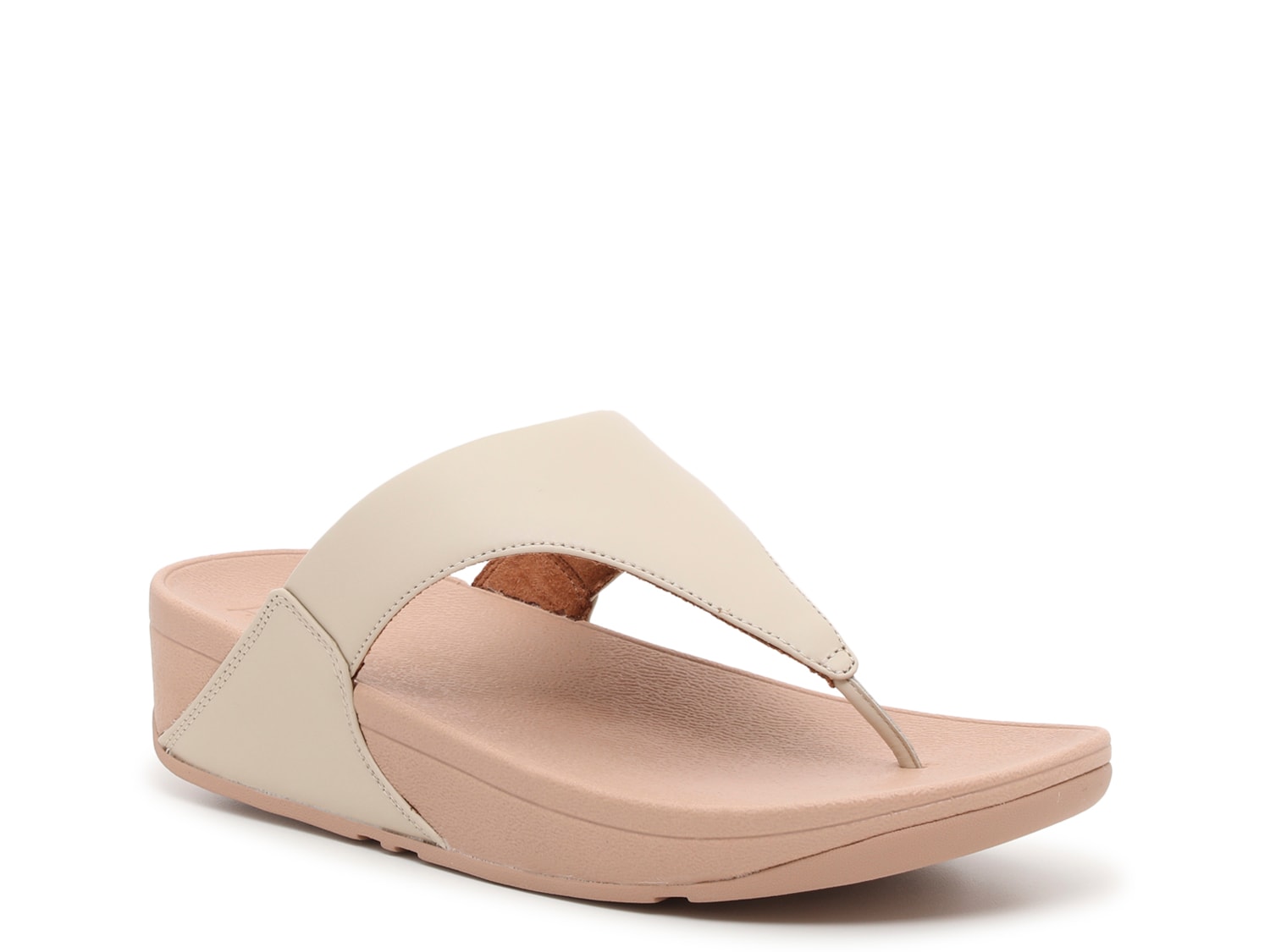 Fitflop Lulu Leather, Rose Gold