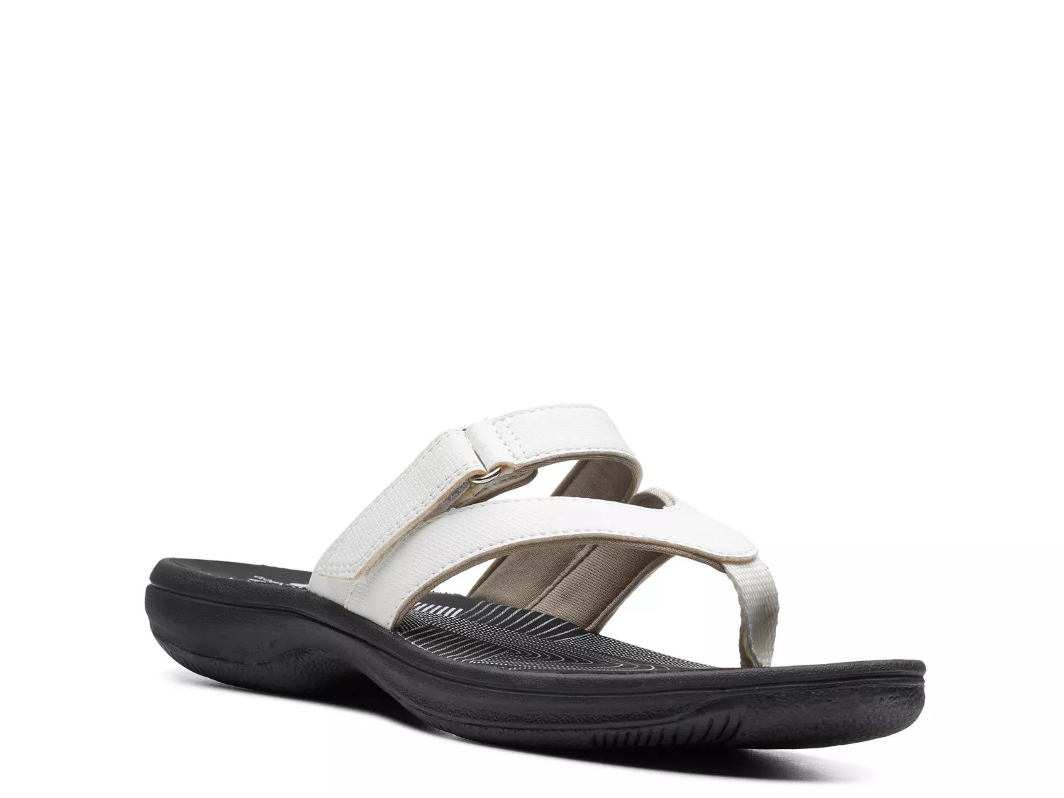 clarks flip flops dsw