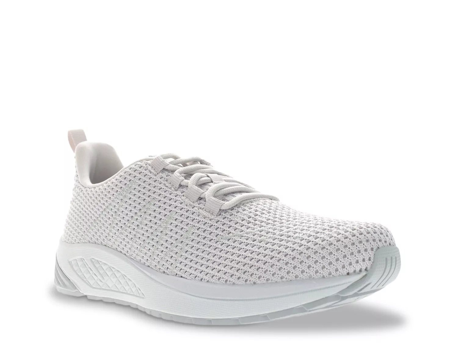 Propet Wide Width Tour Knit Sneaker | Women's | Grey | Size 10.5 | Athletic | Sneakers