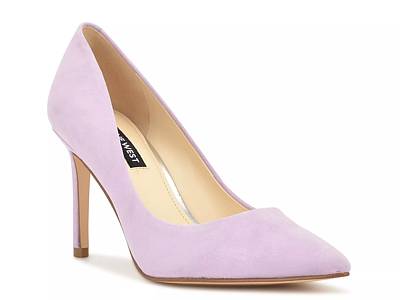 Nine west clearance purple pumps