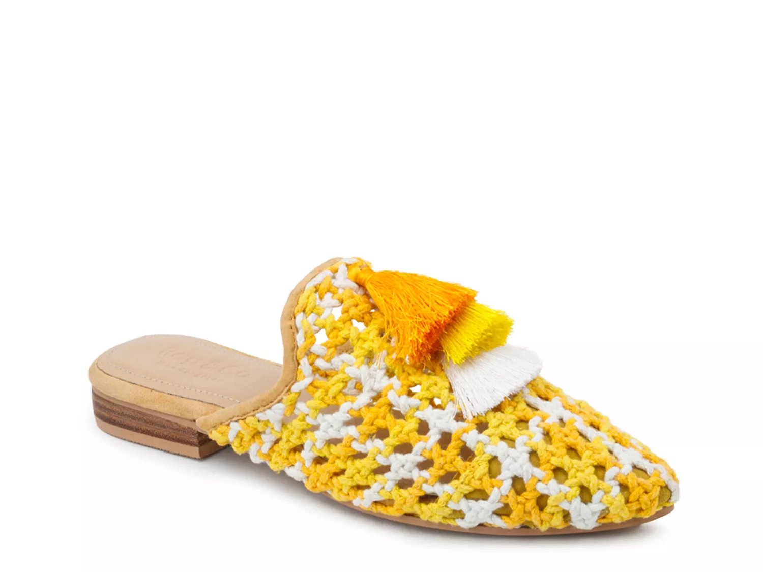 dsw yellow flats