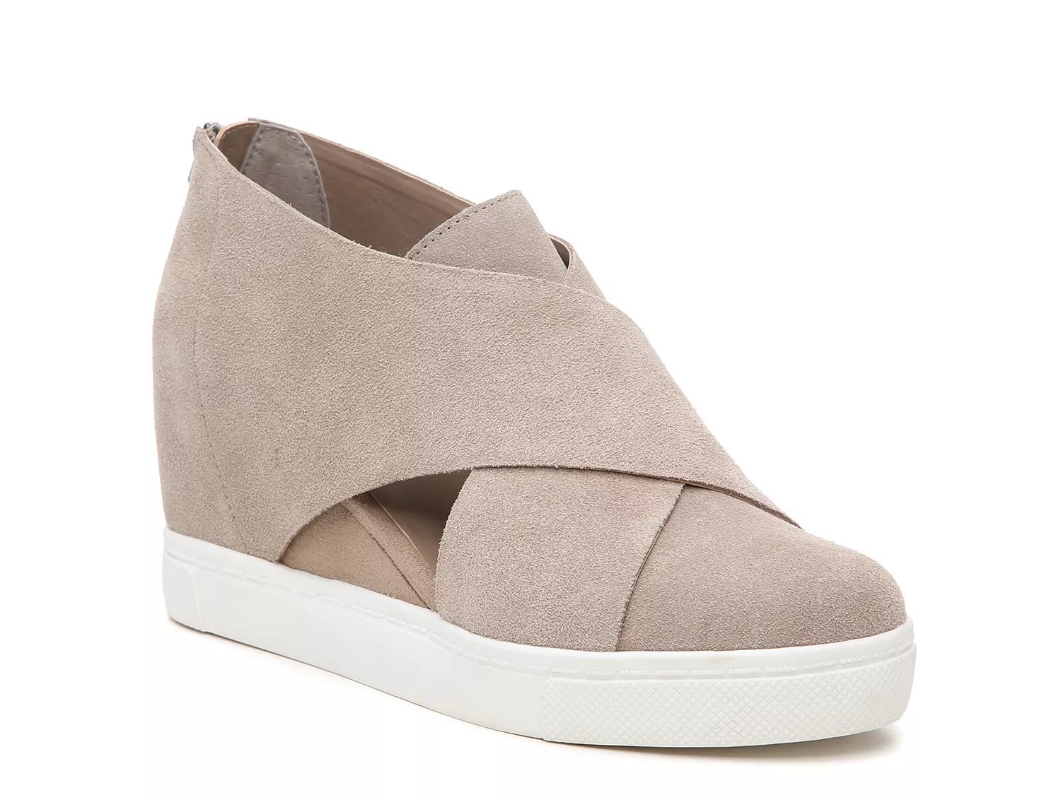 Steve madden hot sale wedge sneakers dsw