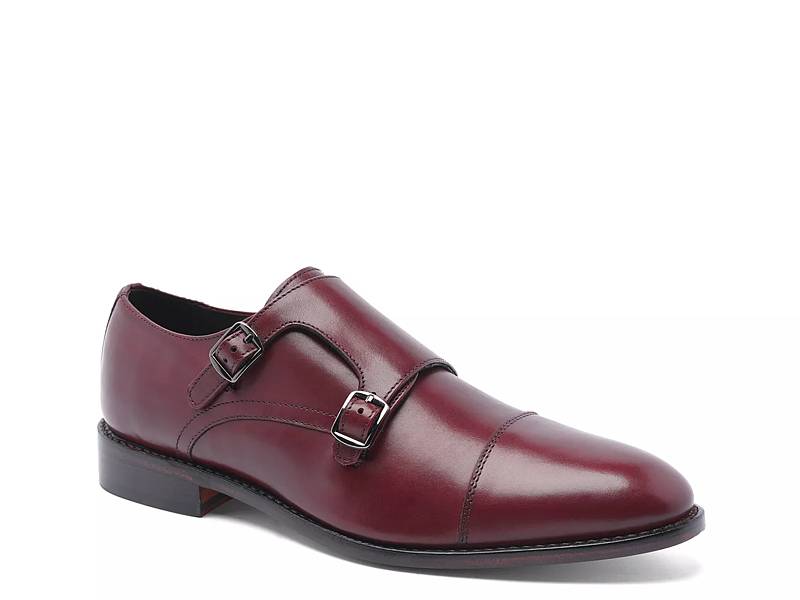 Burgundy on sale monk strap