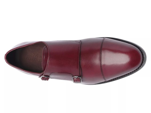 Anthony Veer Roosevelt Cap Toe Monk Strap Slip On